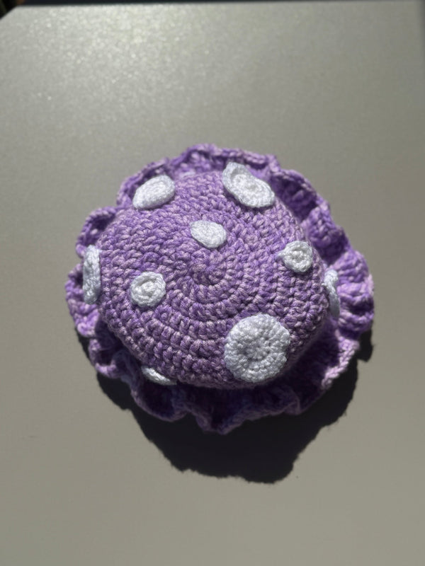 Mushroom Ruffle Hat - Stitched By Dragonz